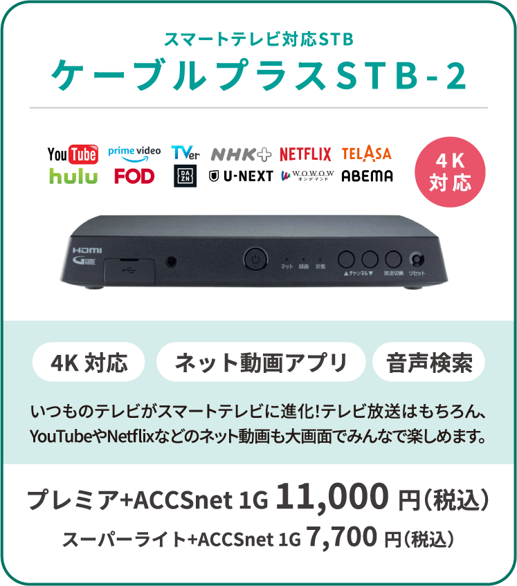 ケーブルプラスSTB-2