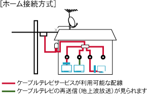 ホーム接続方式